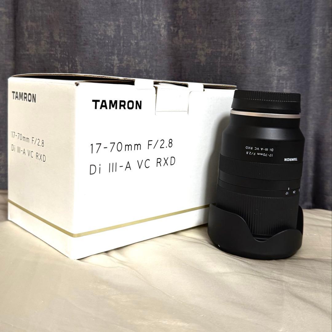 【美品】TAMRON 17-70mm F/2.8 Di III-A VC RXD Tamron 17 70mm F/2.8 Di III A VC RXD Standard Zoom Lens for Sony E