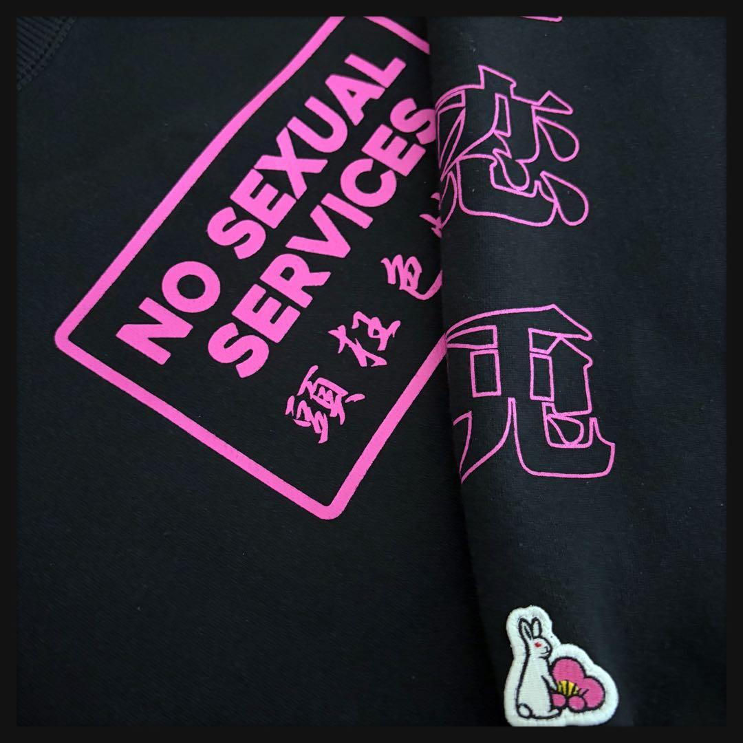 梅限定デザイン】FR2 ラビットガール アームプリント 色狂恋兎 ピンク