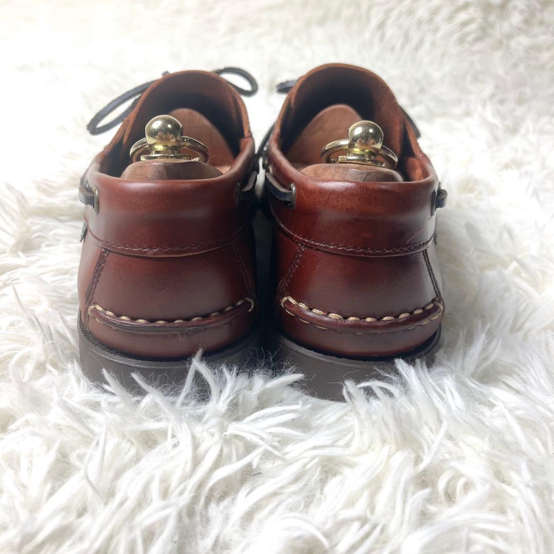 【美品】 パラブーツ デッキシューズ BARTH MARRON 26.0cm