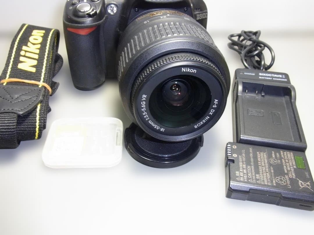 130 Nikon D3100 デジタル一眼レフ レンズバッテリー充電器送料込み