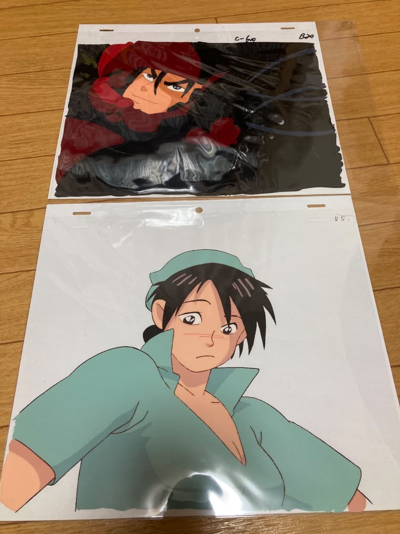 ダウンロード　金田伊功　南無阿弥陀仏は愛の詩 セル画2枚セット ダウンロード 金田伊功 南無阿弥陀仏は愛の詩 セル画2枚セット - メルカリ