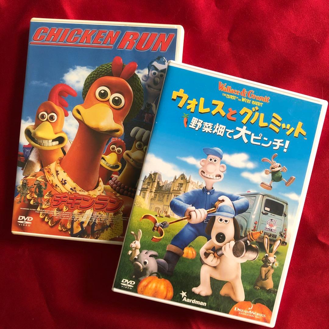 チキンラン & ウォレスとグルミット DVD2本セット - メルカリ