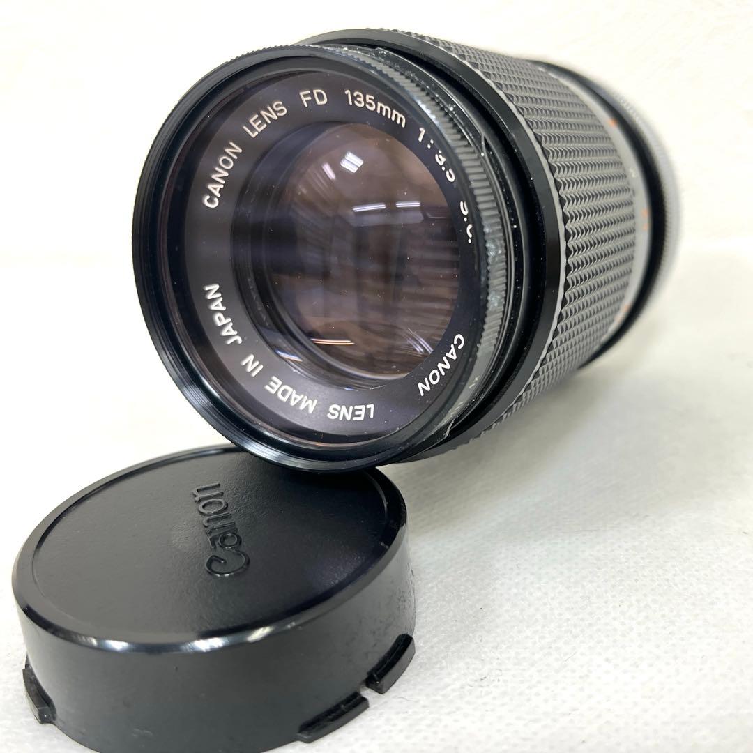 専用ケース付】CANON LENS FD 135mm 1:3.5 S.C.