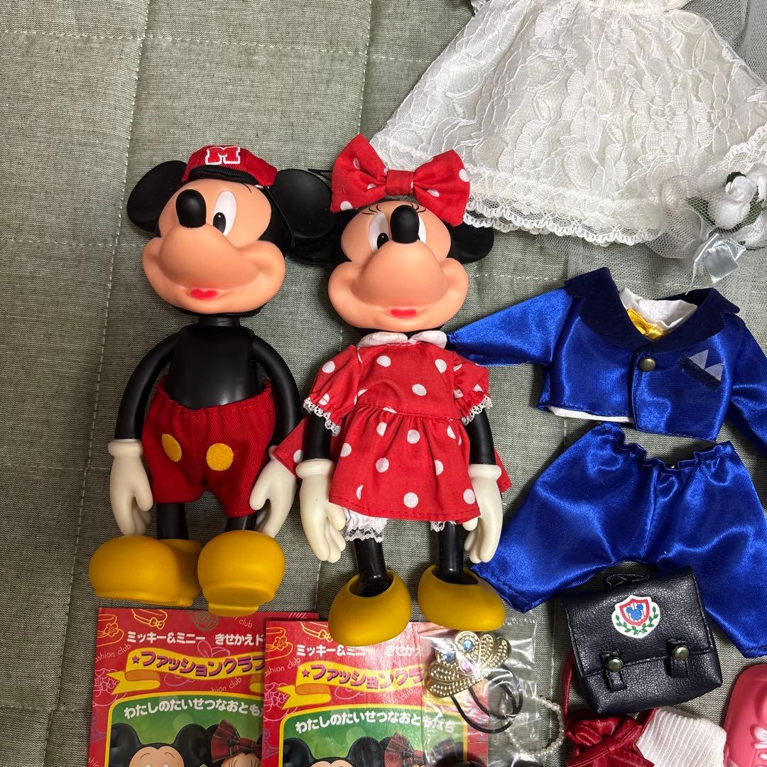 レトロ ディズニー タカラ ファッションクラブ ミッキー ミニー 着せ