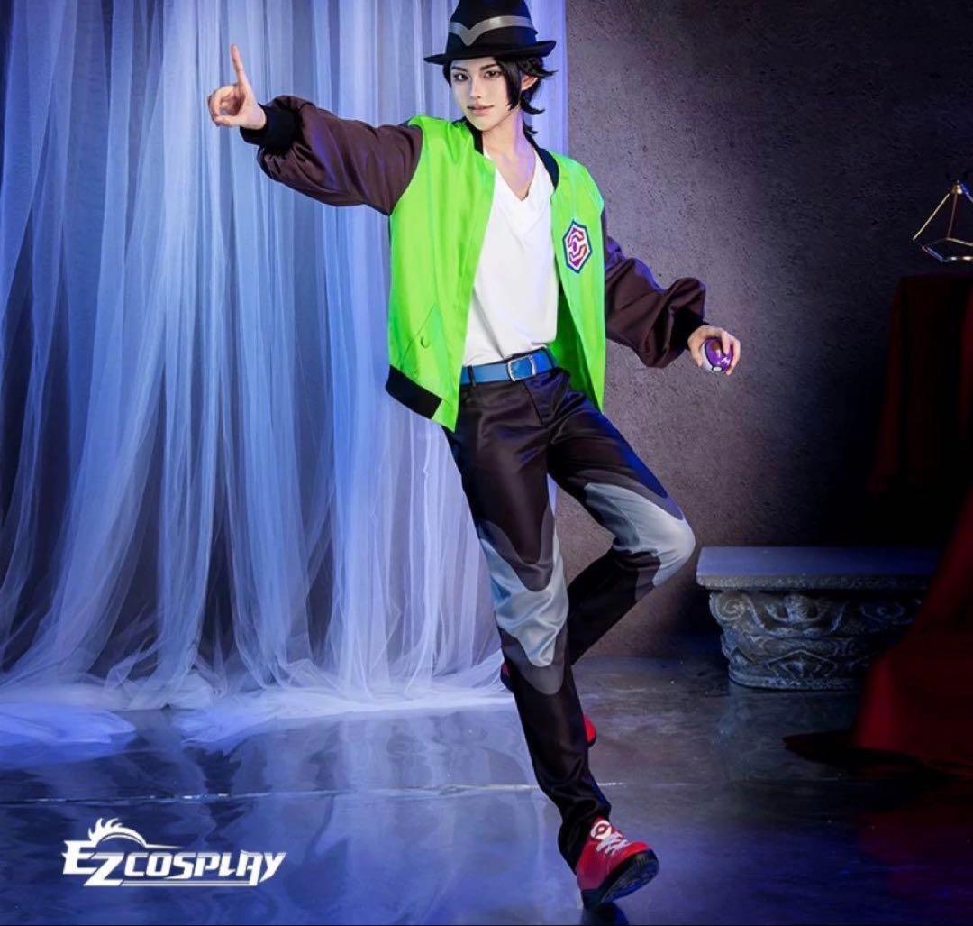 男主人公　ポケモンza ポケモン伝説　コスプレ　衣装 男主人公 ポケモンza ポケモン伝説 コスプレ衣装 - メルカリ