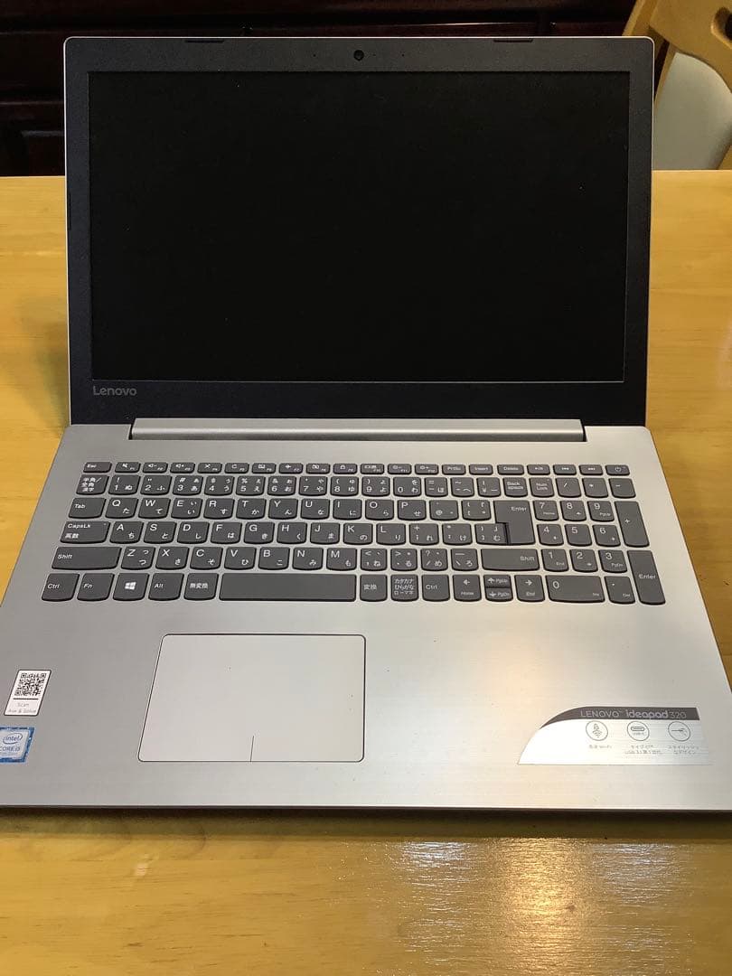 初期化済　ノートPC Lenovo ideaPad320-151KB Ideapad 320（AMD A,FX搭載） |ファミリー向け15.6型スタンダード