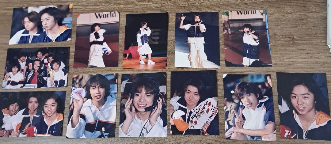 公式 嵐WCバレー 1999.11.30　1日限定販売 12枚 嵐 デビュー 初期 1999年 ワールドカップバレー 公式写真セットの通販