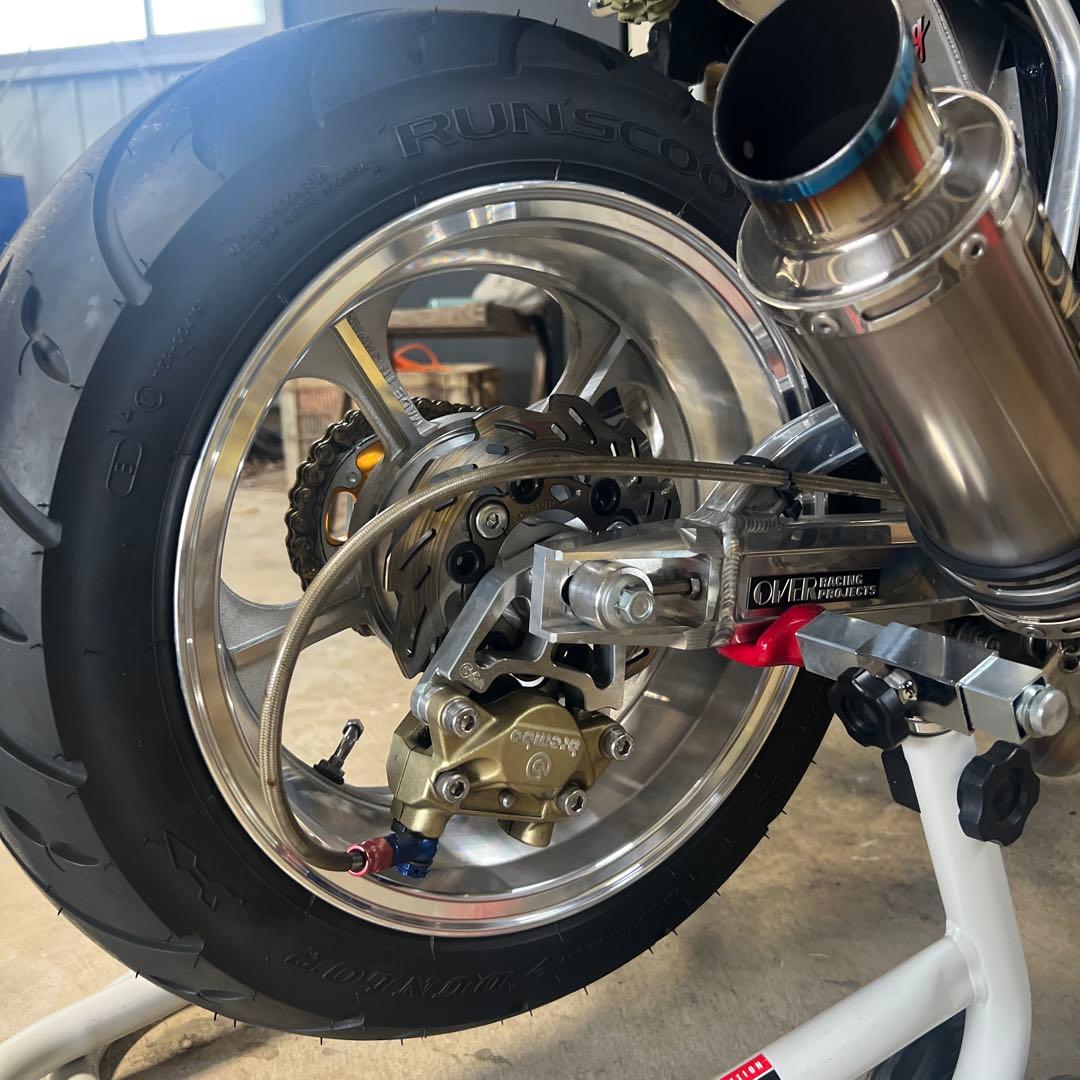 廃盤エンケイ ファルコン12インチホイールタイヤセット4J モンキー