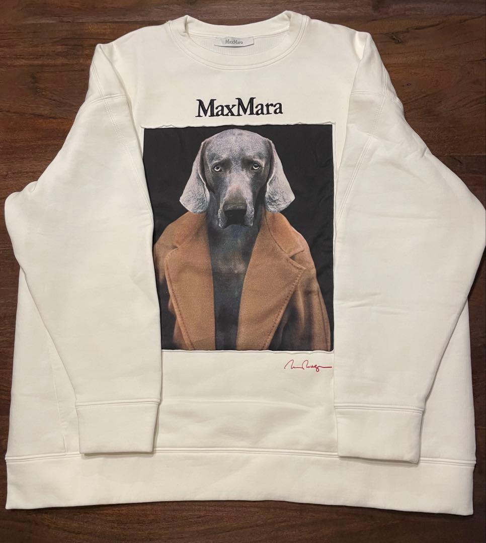 Max Mara BACCO コットン スウェット　トレーナー Max Mara（マックスマーラ） トレーナー BACCO バッコ レディース 長袖