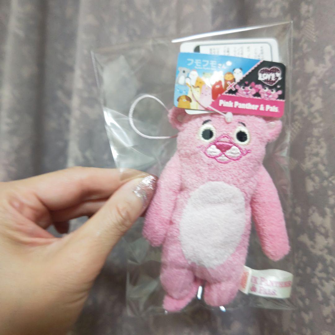 新品フモフモさん Pink Panther ぬいぐるみ 早い者勝ちラスト一つです