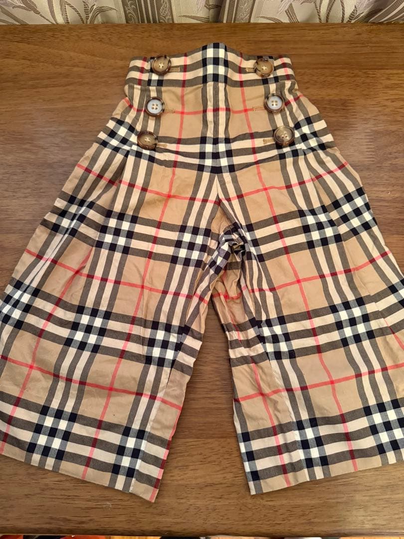 BURBERRY チェック柄 ロングパンツ 3Y BURBERRY チェック柄 ロングパンツ 3Y BURBERRY チェック柄 ロング