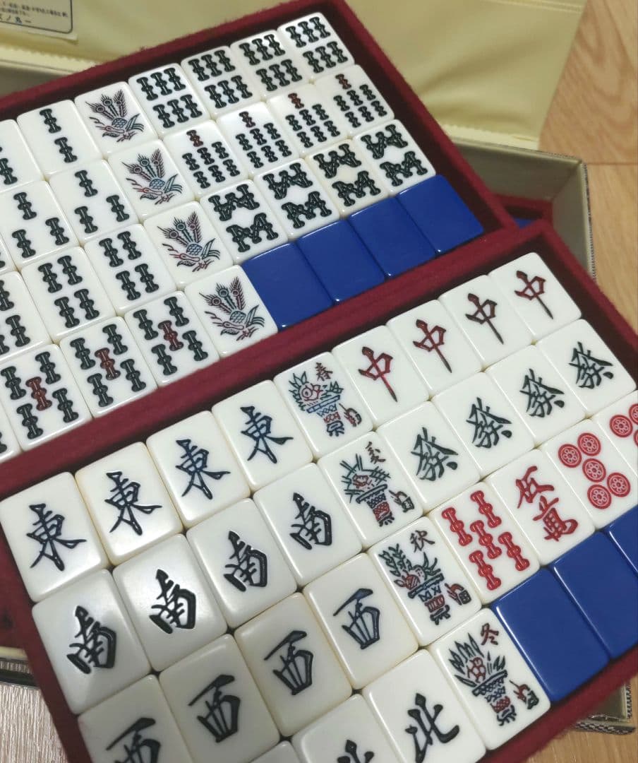 ☆希少☆青背☆ ミズノ丸一「玄海」麻雀牌