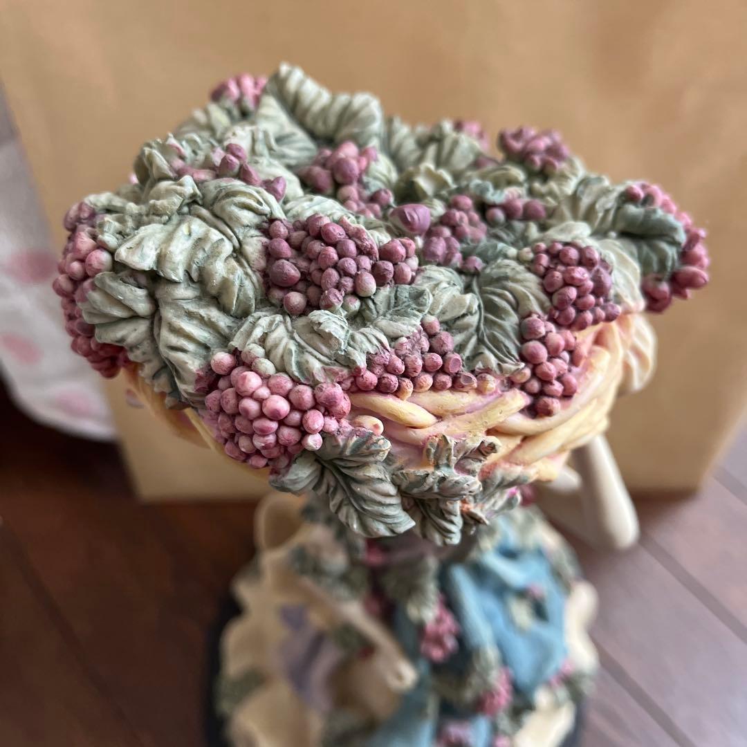 装飾的な女性像 陶器製 アンティーク高さ28センチ - メルカリ