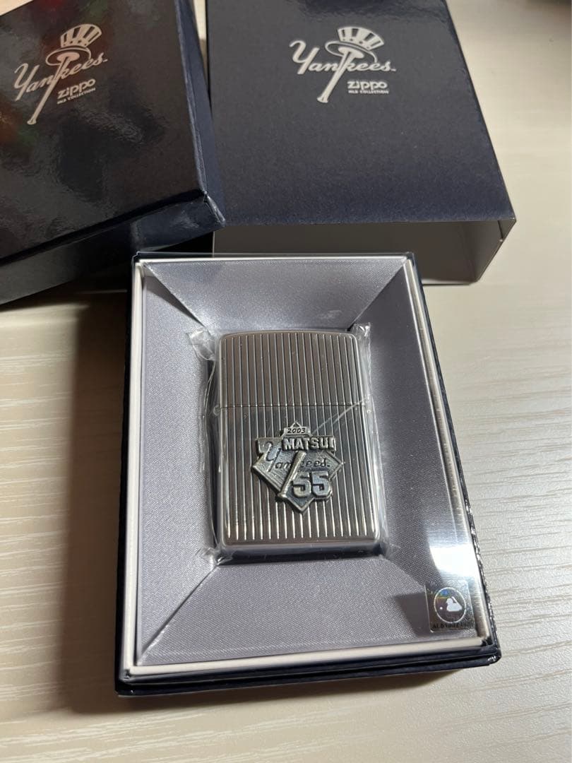 Yankees 松井秀喜 55番 Zippoライター新着