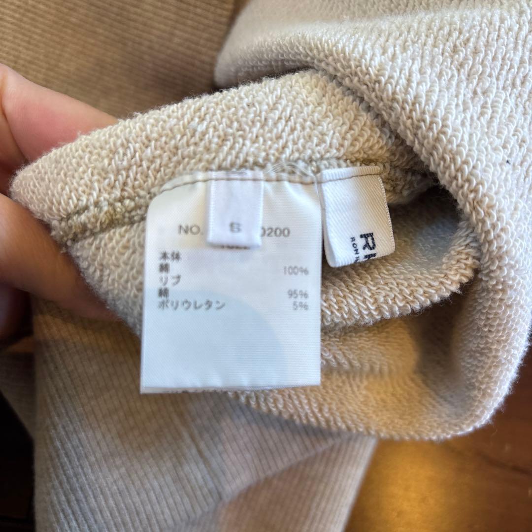 ロッタ様 RHC ロンハーマン ハートスウェット エルボーパッチ - メルカリ