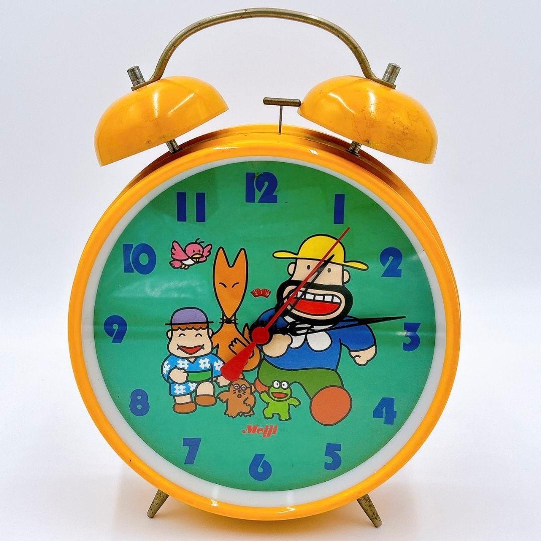 明治 カールおじさん レトロ目覚まし時計 昭和 当時物 【希少ロゴ】 2026年最新】カールおじさん 時計の人気アイテム - メルカリ
