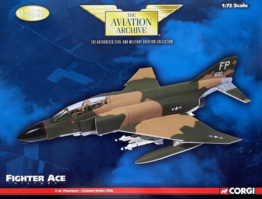 絶版新品希少　Corgi/コーギー1/72 F-4C ファントム　US33219 2026年最新】CORGI 1/72の人気アイテム - メルカリ