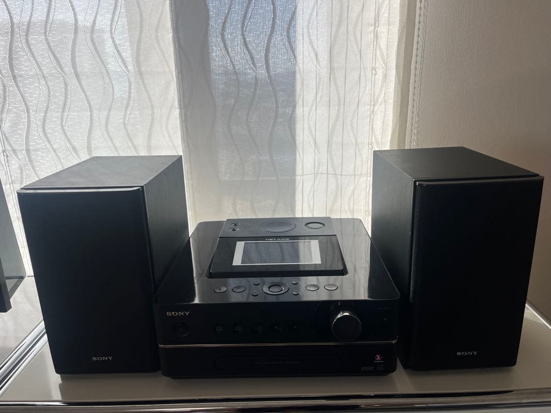 SONY NETJUKE NAS-D55HD ミニコンポ ブラック SONY HDDコンポ NAS-D55HD HDD 250GB換装｜Yahoo!フリマ（旧PayPayフリマ）