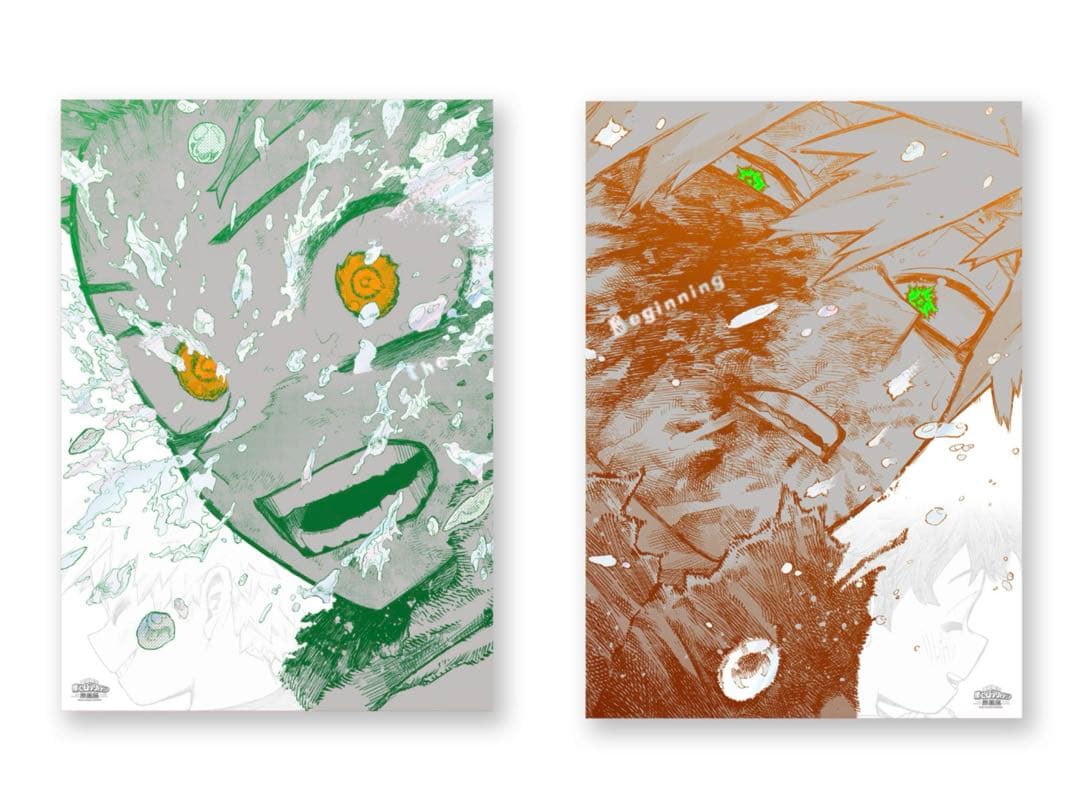 ヒロアカ 原画展 A2アートポスター 2枚セット 【The Beginning】 ヒロアカ原画展 A2アートポスター2枚セット【The Beginning】 - メルカリ