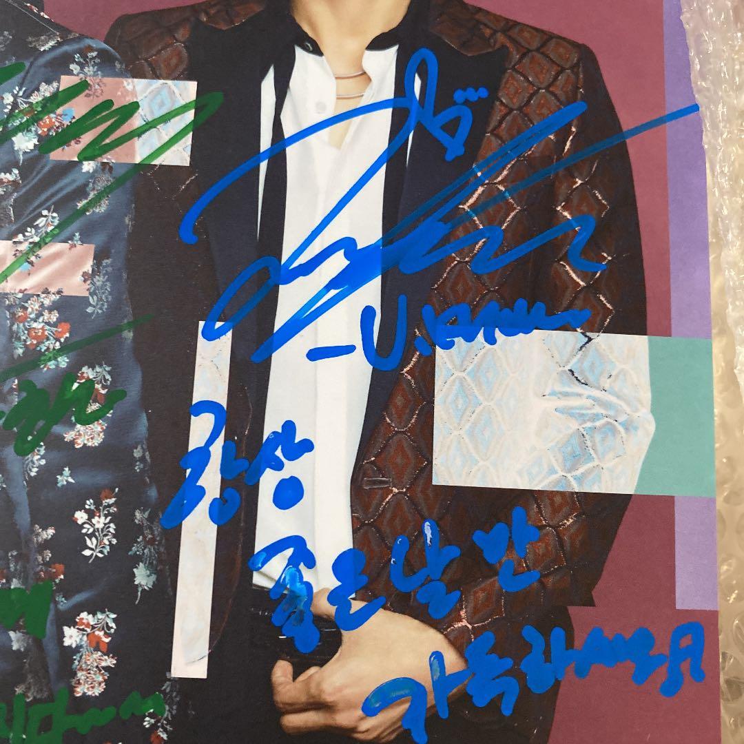 東方神起 サイン 直筆 CD メッセージ付き - メルカリ