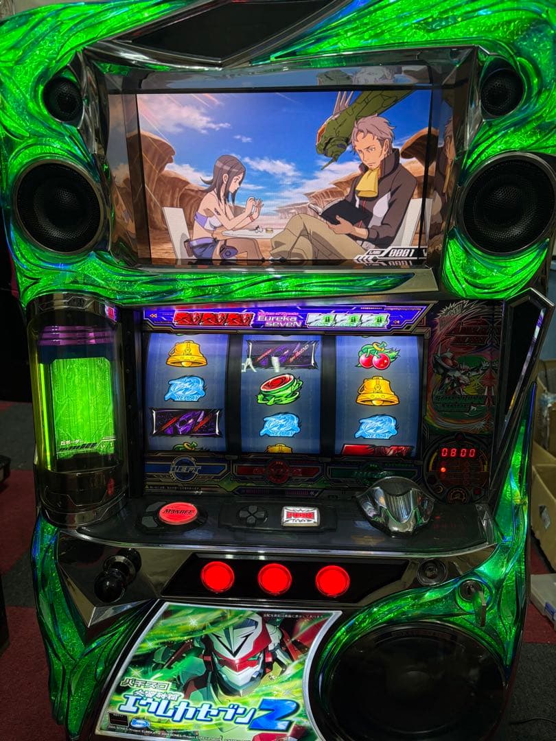 【送料込み】即購入OK‼️ エウレカセブン2 実機 不要機付き エウレカセブン2実機コイン不要機付き