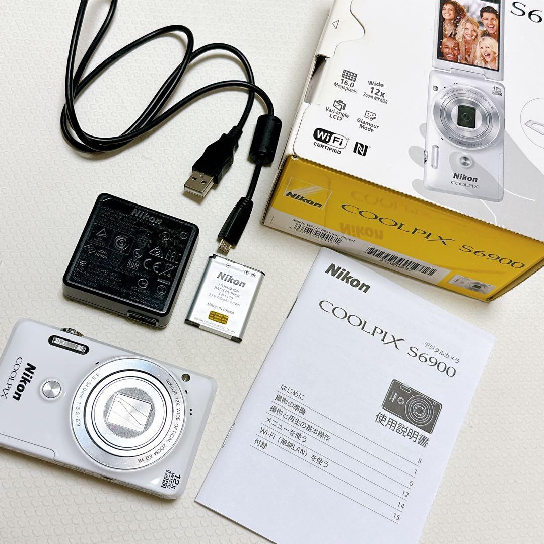 デジタルカメラ Nikon COOLPIX s6900 Amazon | Nikon デジタルカメラ COOLPIX S6900 12倍ズーム 1602万画素