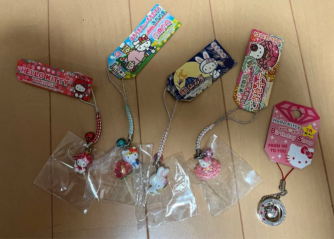 ご当地キティ&バースデーストラップセット ご当地キティ&バースデーストラップセット ご当地キティ&バースデー