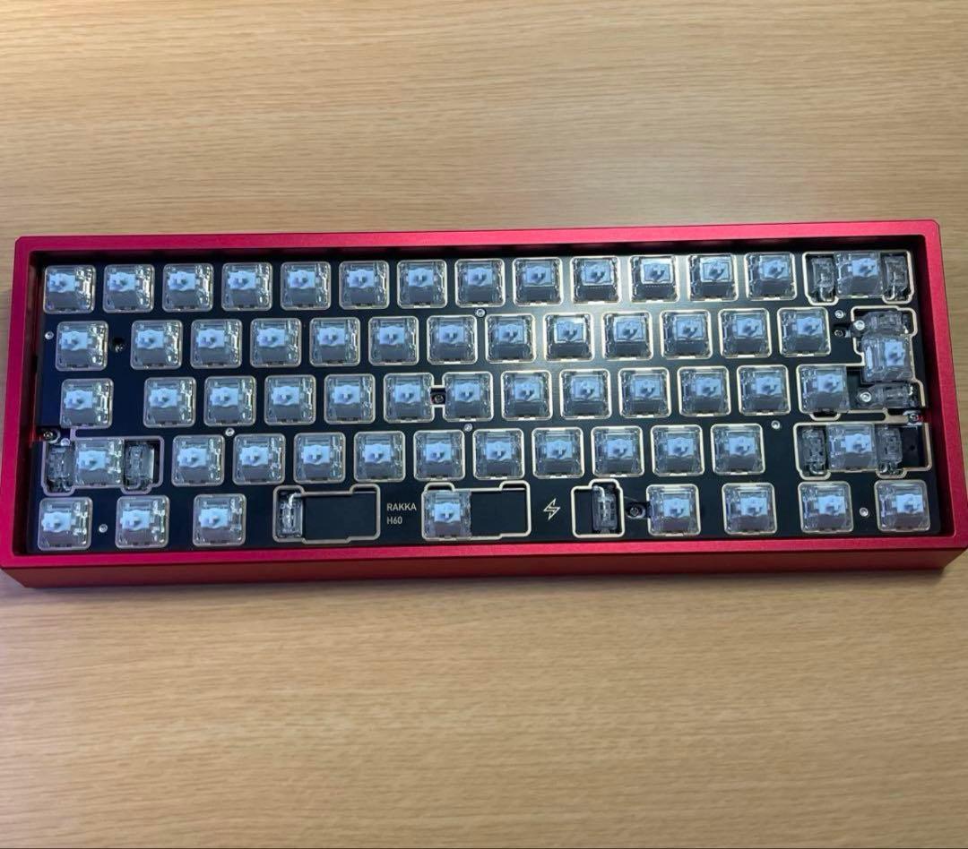 RAKKA 60 Origin Red ラピッドトリガーキーボード - メルカリ