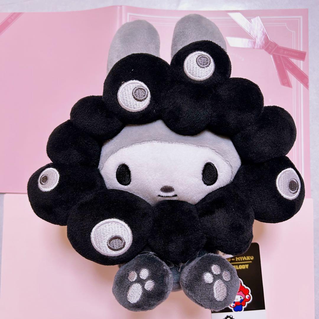 4点：ぬいぐるみM【マイメロ、クロミ、ポチャッコ】・カラビナぬいぐるみ【シナモ】 sanrio（サンリオ） ミニサイズ マネしておしゃべりぬいぐるみ マイ