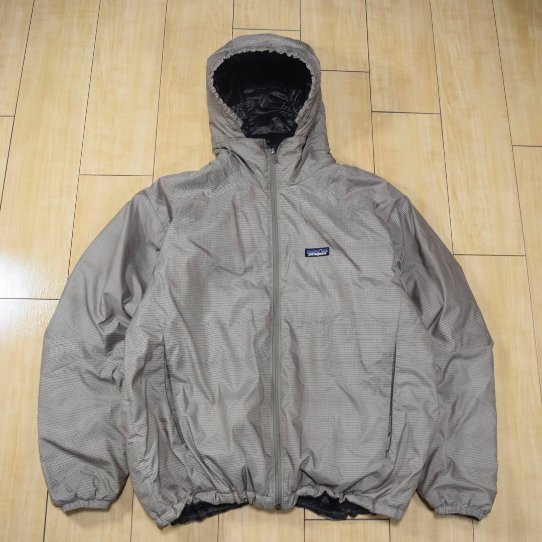 00s Patagonia マイクロパフフーディ ベージュ グラフチェック - メルカリ