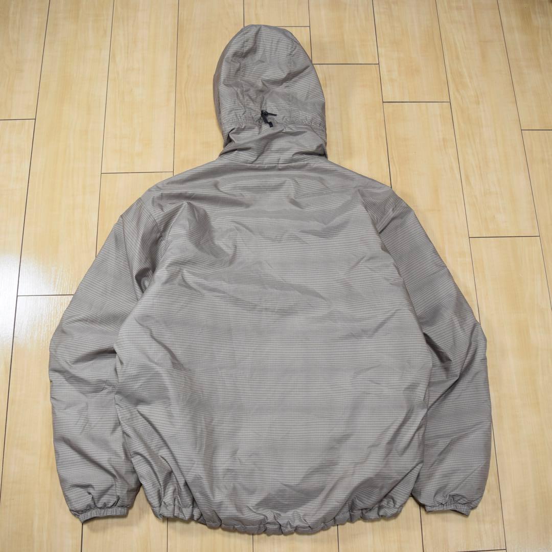 00s Patagonia マイクロパフフーディ ベージュ グラフチェック - メルカリ