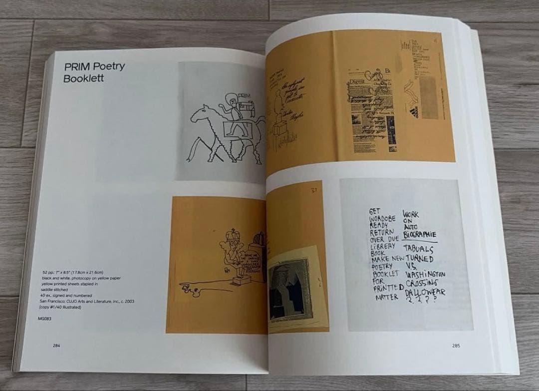 直筆サイン入り NONSTOPPOETRY:The Zines of Mark