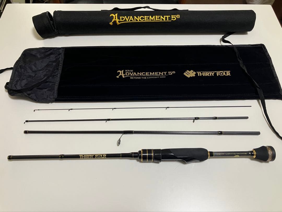※#8エキポシクラック有 34 サーティーフォー アドバンスメント BCR-56 Advancement BCR-56 - アジング ライトゲーム フィッシング