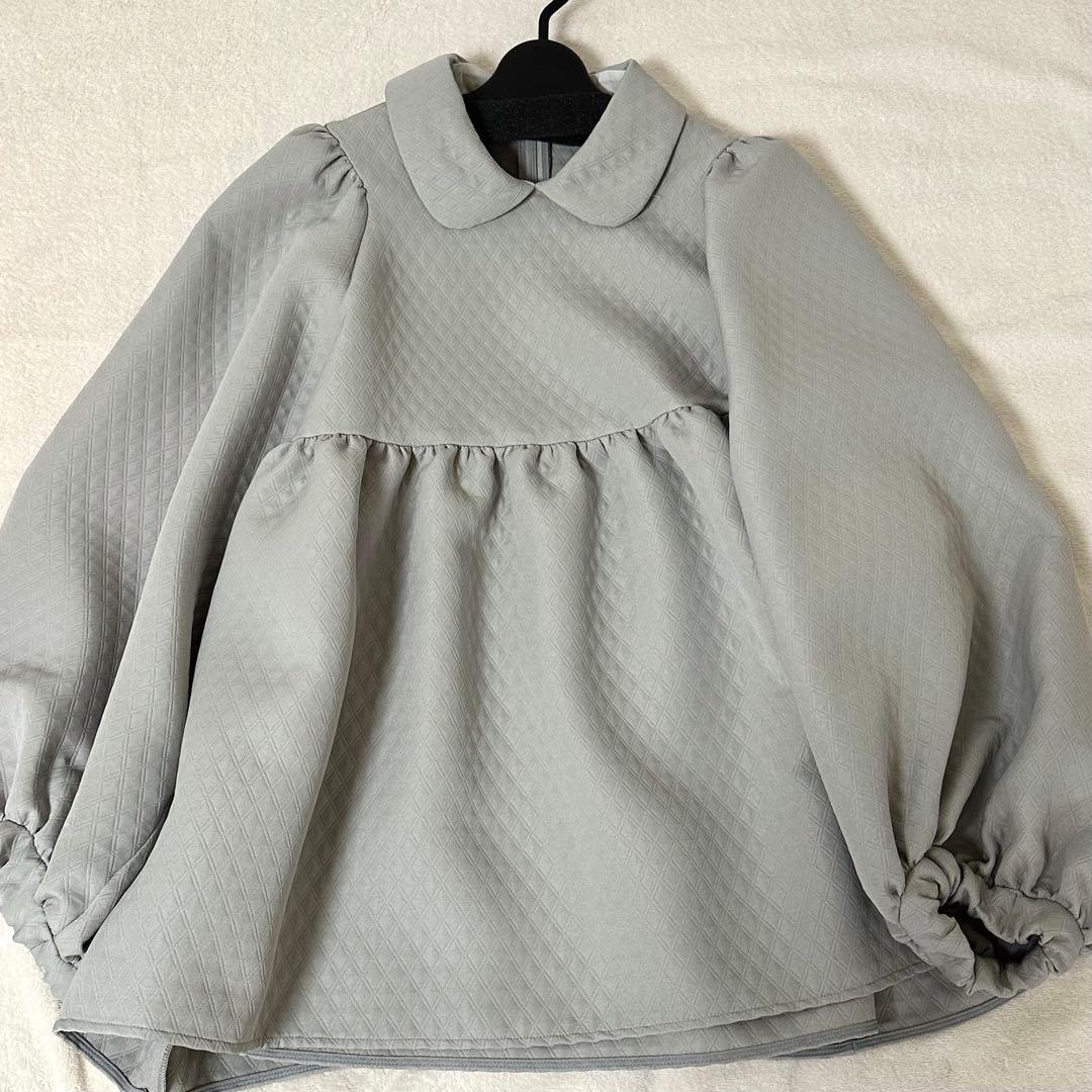 yori キルトライクボリュームブラウス - メルカリ