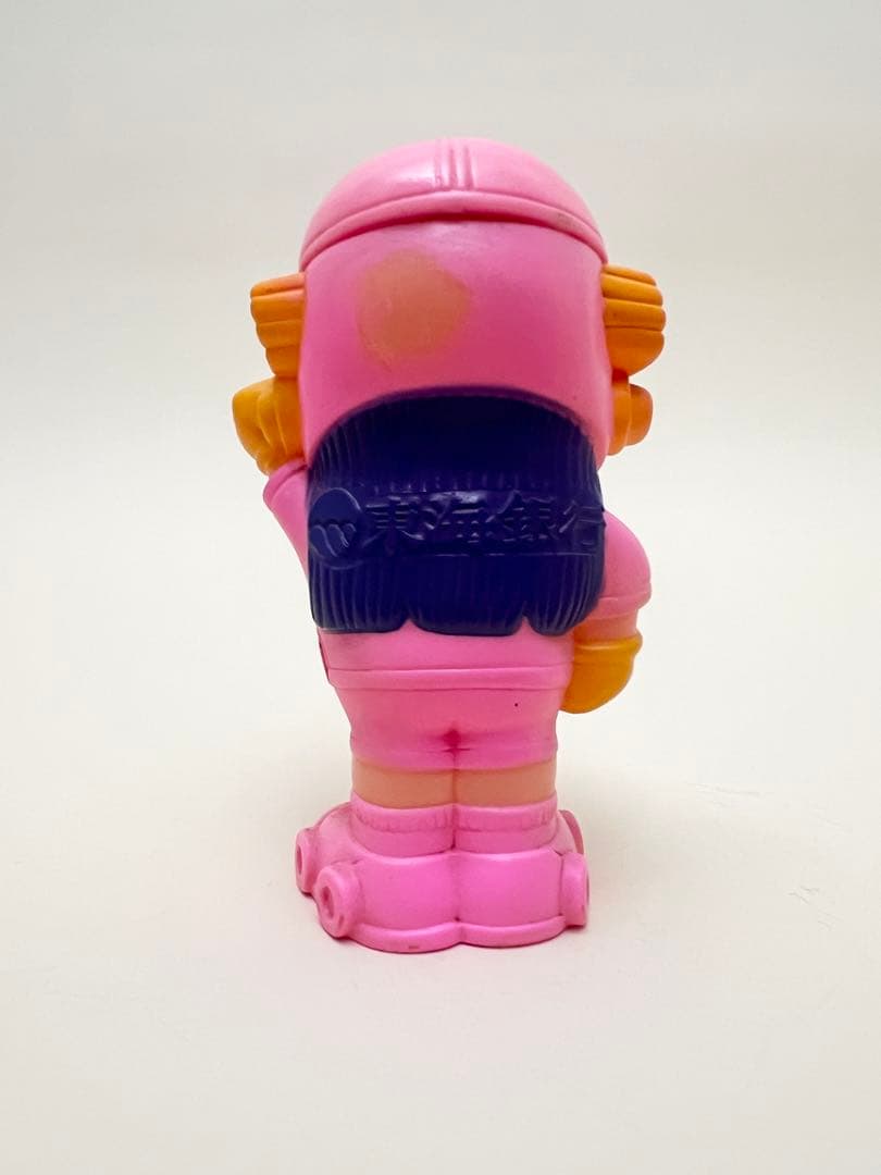 昭和レトロ 当時物 Dr.スランプアラレちゃん 東海銀行 ソフビ 貯金箱