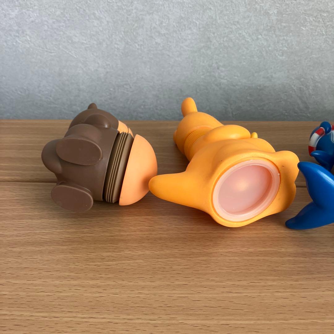 富士銀行 ソフビ 貯金箱 のびのび 8種 レトロ バラ売りOK