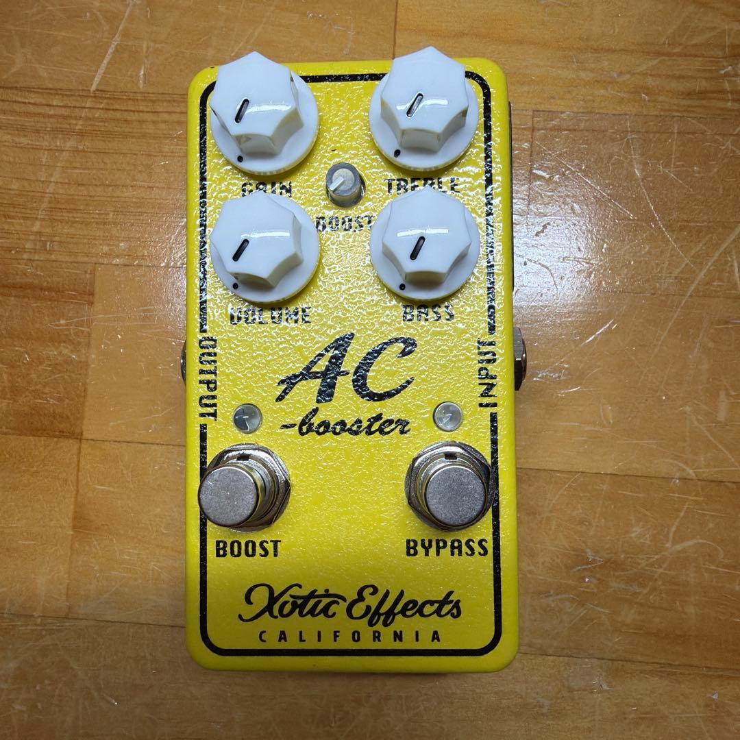 Xotic Effects AC Booster イエロー Amazon | Xotic エキゾチック エフェクター ブースター AC Booster