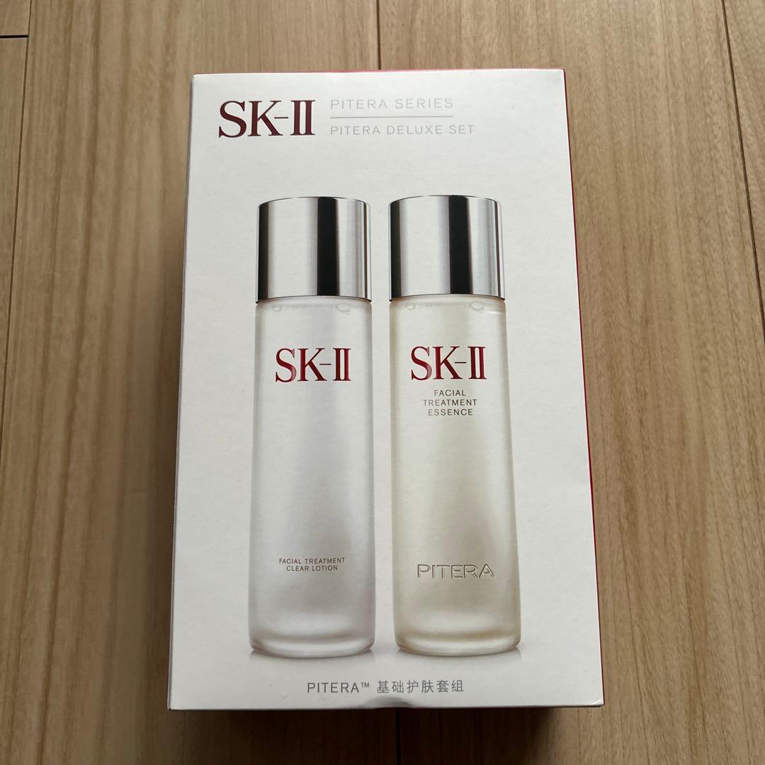 SK-II☆フェイシャルトリートメント☆クリアローション&エッセンス2本セット♪ SK-II（エスケーツー） 【並行輸入品】【送料無料】SK2 フェイシャル
