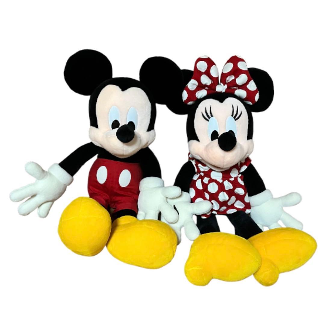ミッキー ミニー ぬいぐるみ 特大 ディズニー ランド シー ペア