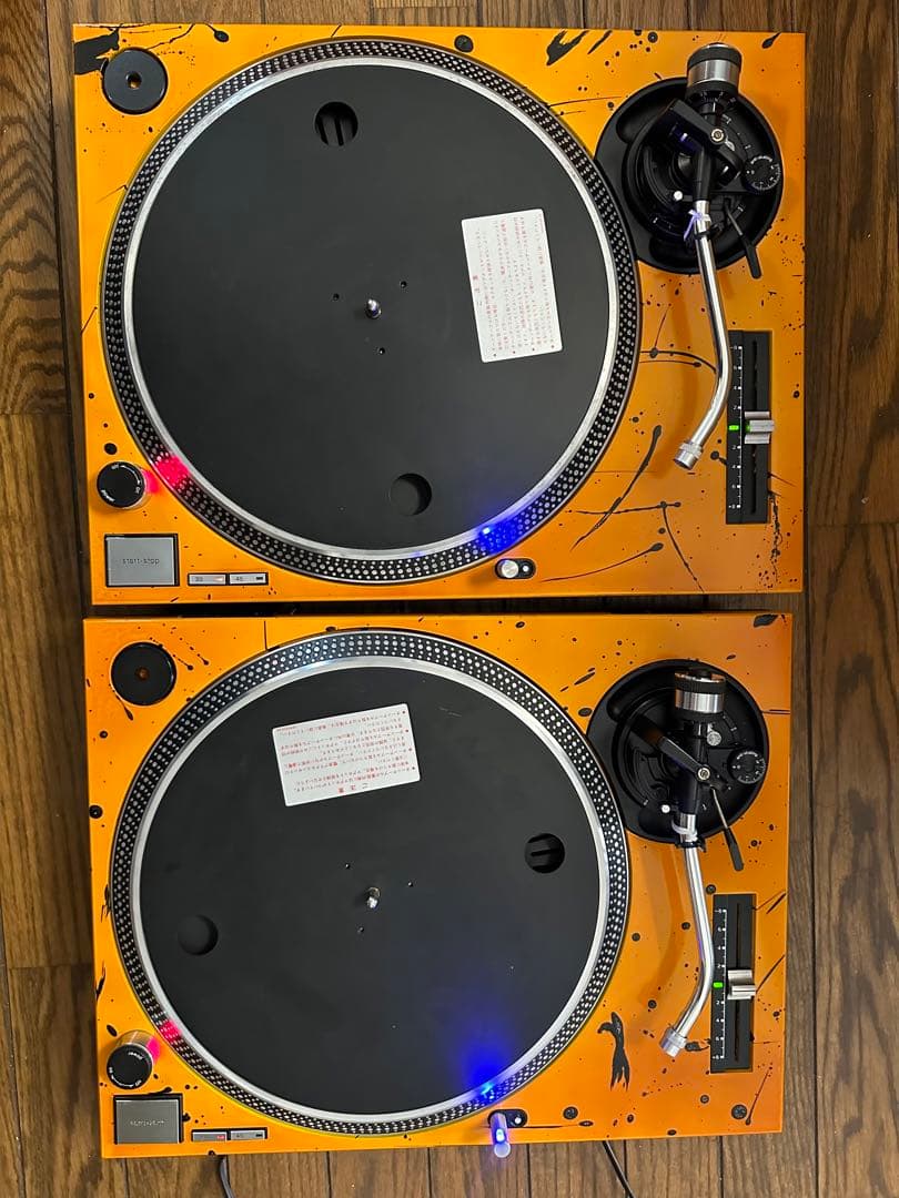Technics SL-1200MK2 カスタムターンテーブル2台