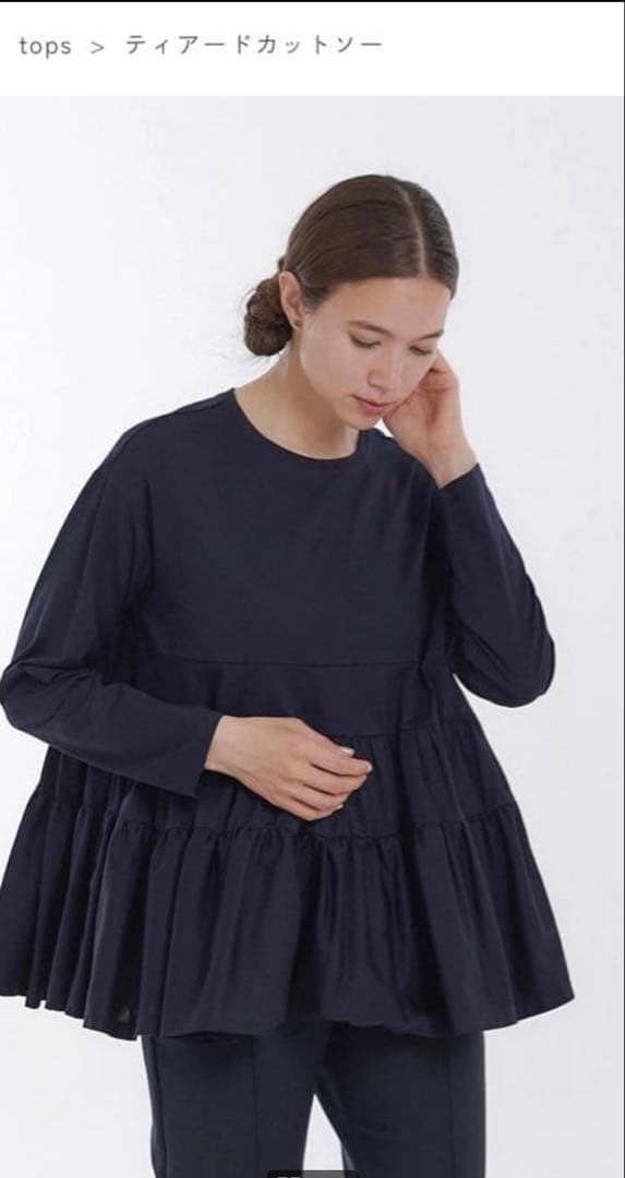 yori ヨリ ティアードカットソー - メルカリ