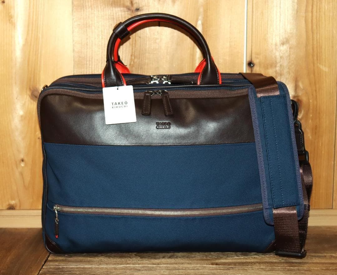 新品 タケオキクチ トリッパー ビジネスバッグ B4 ダブルルーム