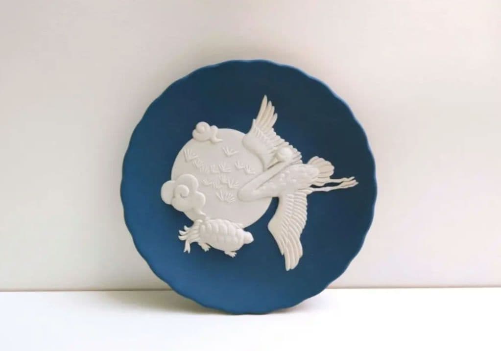 希少品】ウェッジウッド ジャスパーフェスティバルトレイ ニューイヤー