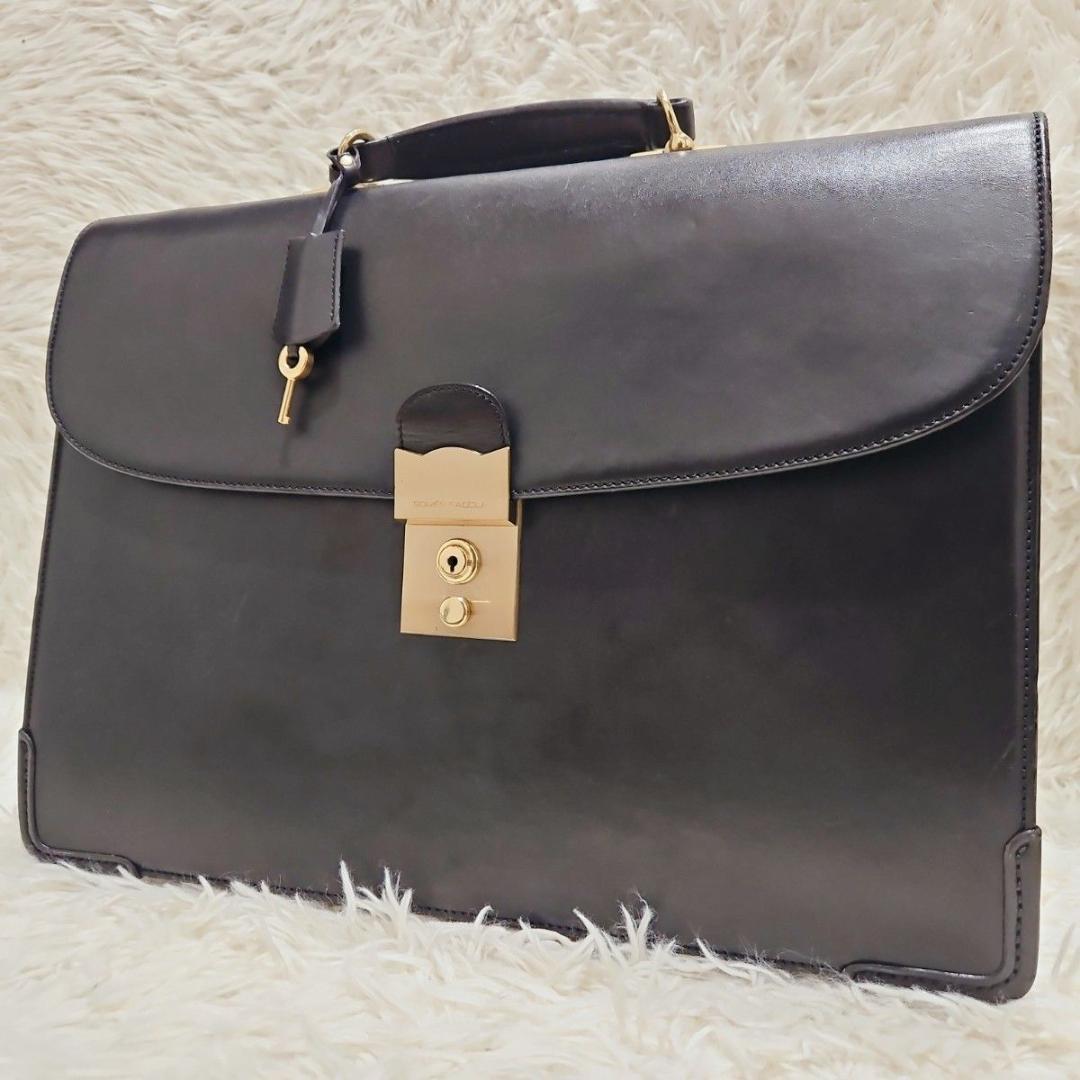 SOMES SADDLE ソメスサドル エグゼクティブ ダレスバッグ 黒 A4 中古｜ソメスサドル【エグゼクティブ・ダレスバッグ/黒】｜studio.CBR