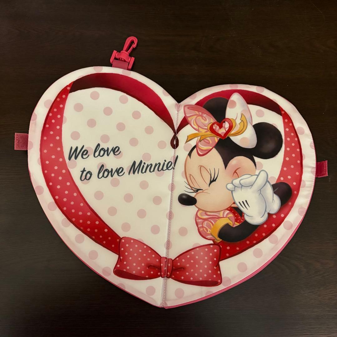 東京ディズニーランド ミニー ハート型 ポータブルクッション - メルカリ