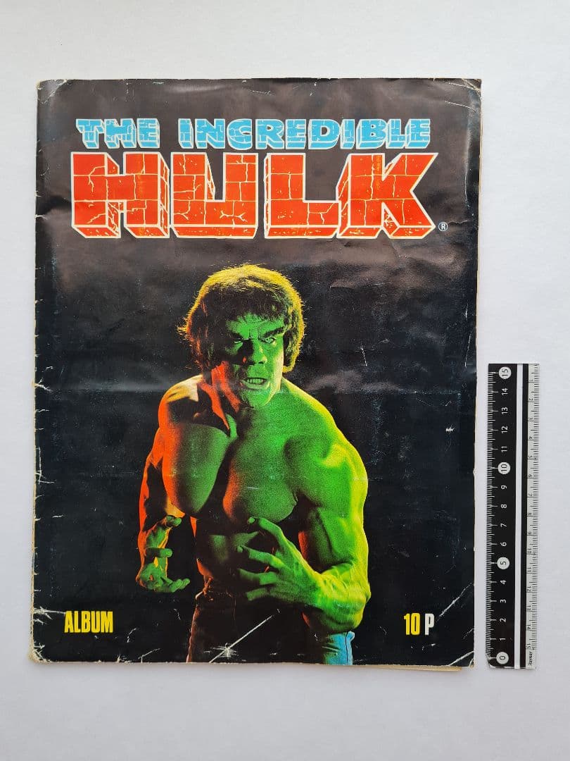 その他 1979 Incredible HULK picture card album 1979 Topps The Incredible Hulk trading cards & STICKERS / C DROP