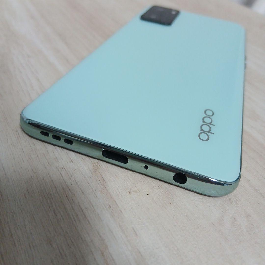 超美品64GB】 oppo A55 5g スマートフォン 本体 ミントグリーン - メルカリ