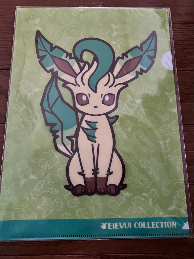 ポケモン リーフィア クリアファイル7枚+ぺったりフック ヒグチユウコ
