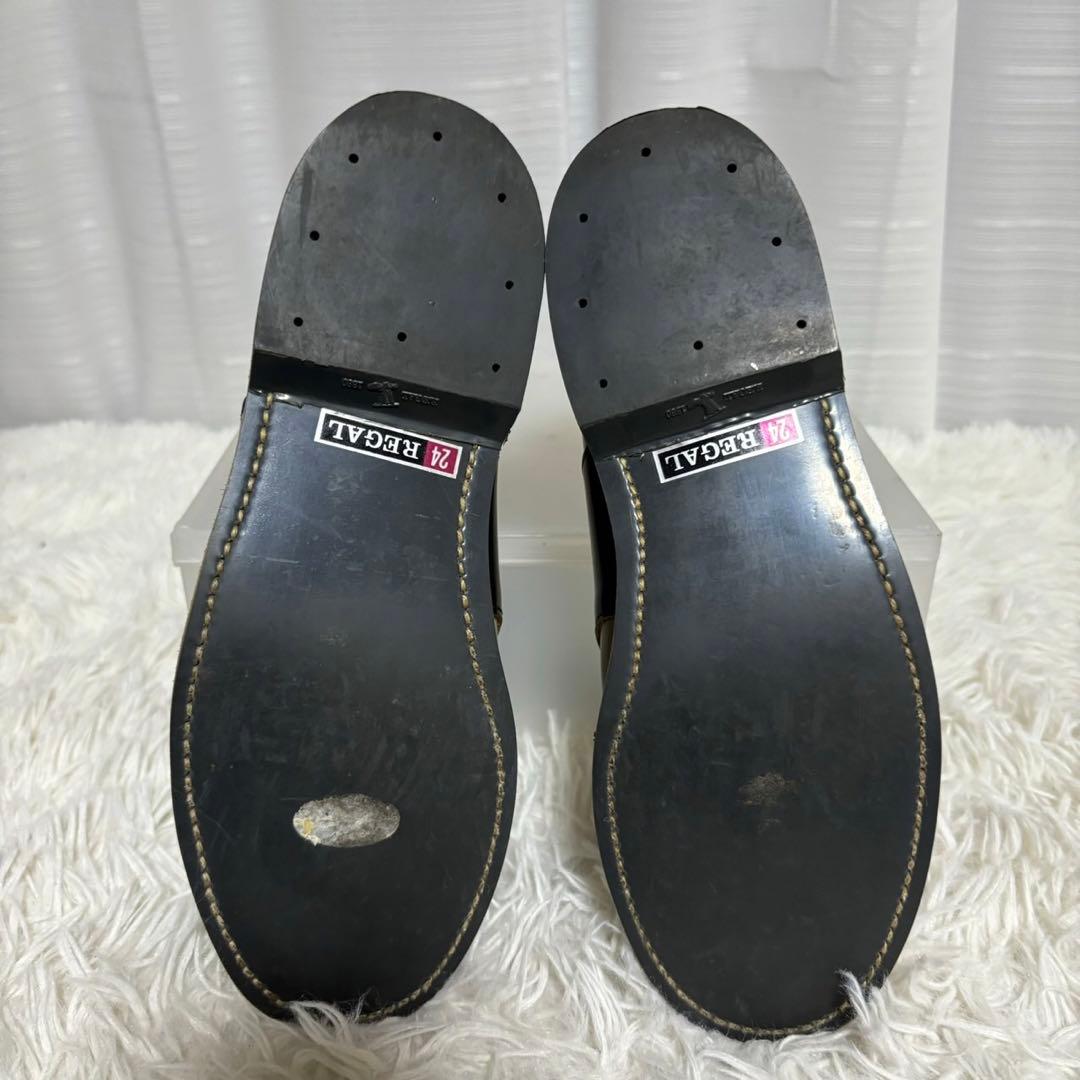 REGALリーガル 2452 サドルシューズ 内羽根 プレーントゥ - メルカリ