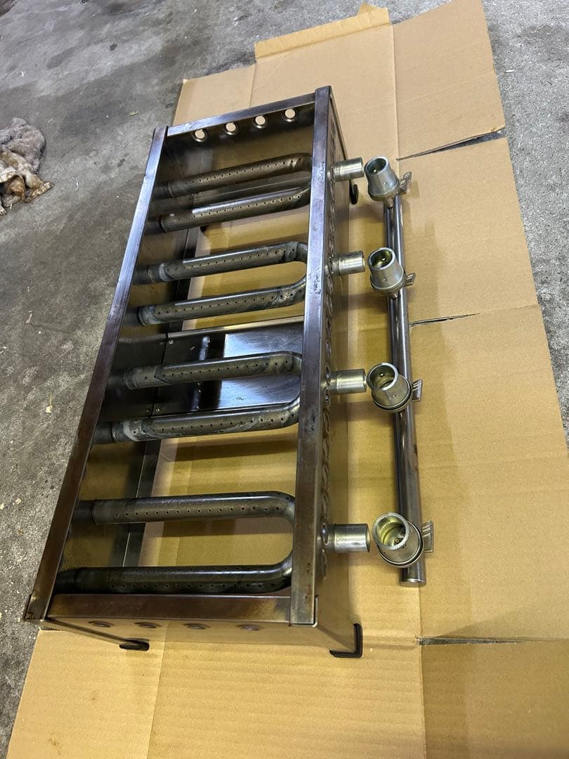 たこ焼き器用 15穴4枚掛け ガスバーナー付きLPガス 値段交渉